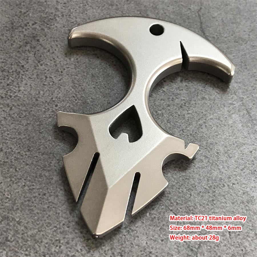 Titanium Decoration TC21 Portable Outdoor Tool