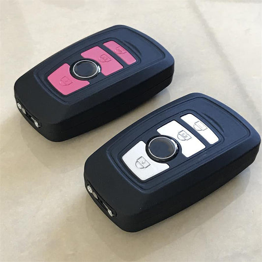 Portable Pink Silver Car Key Outdoor Tool