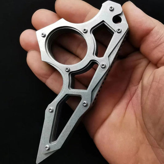 Dragon Teeth-Steel Outdoor Single Hole EDC Tool